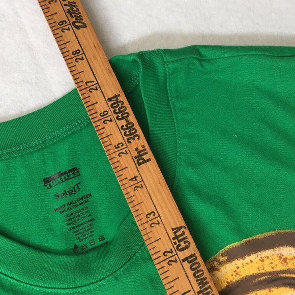 #87 Spirit Halloween Teenage Mutant Ninja Turtles Shell Costume T-Shirt Adult M - Picture 4 of 7